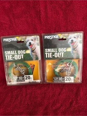 Prestige Small Dog Tie-Out 20 ft - Green
